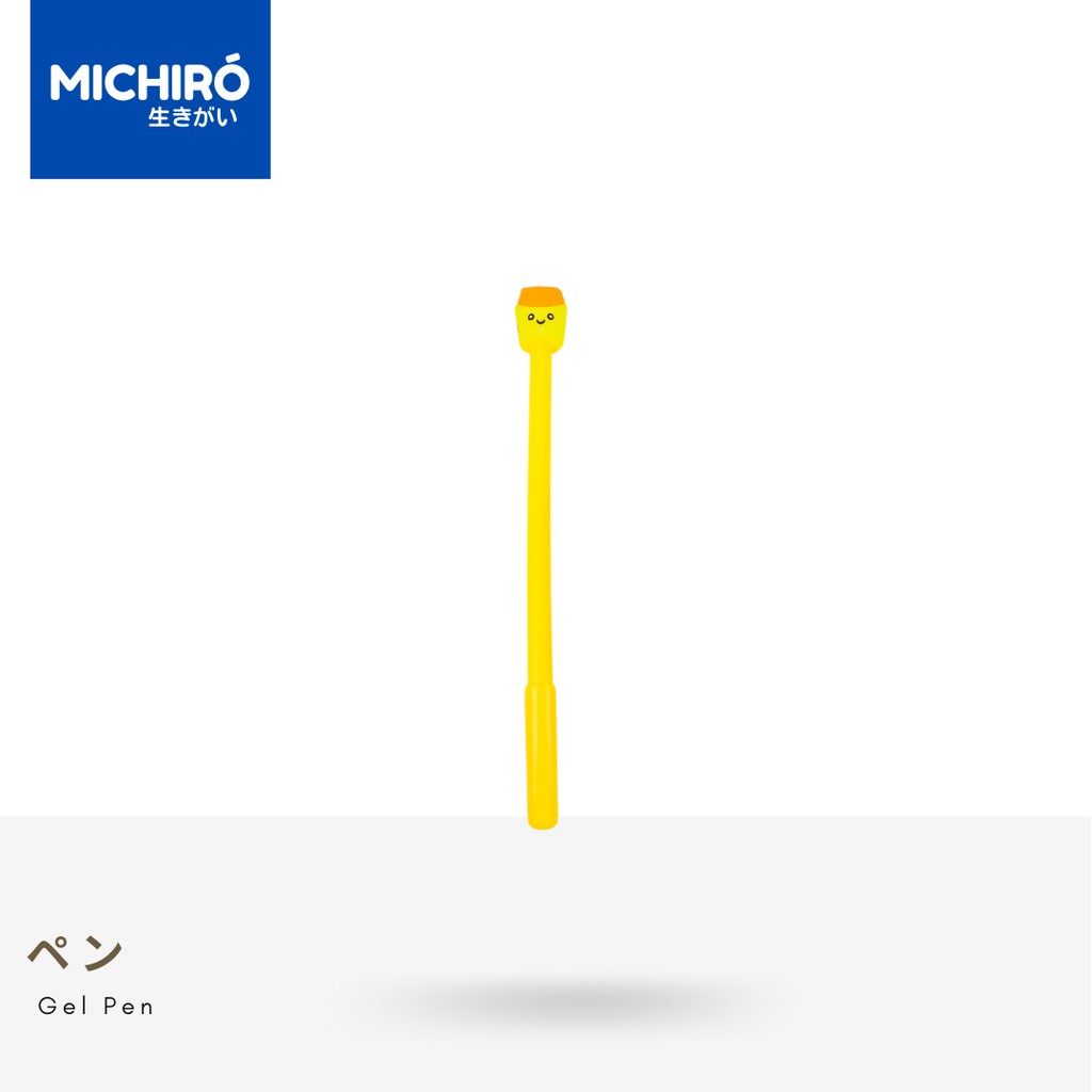 

Michiro Pena Berbahan Silikon Smiley Gel Pen