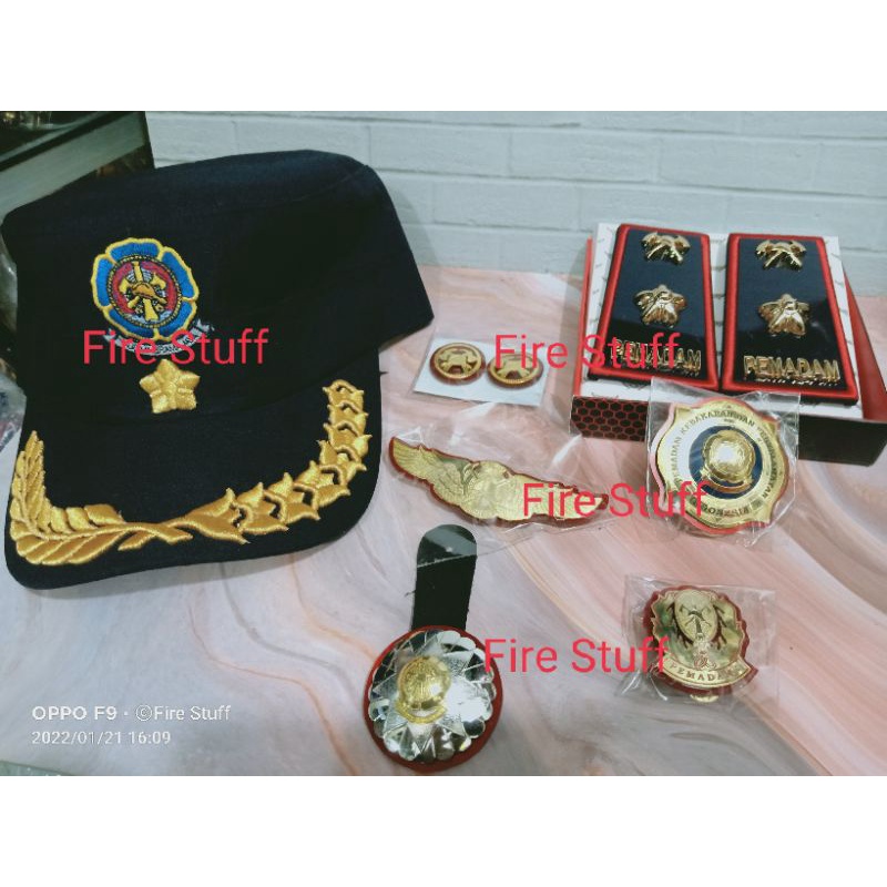 Paket Atribut PDH Damkar 3D Eselon 4