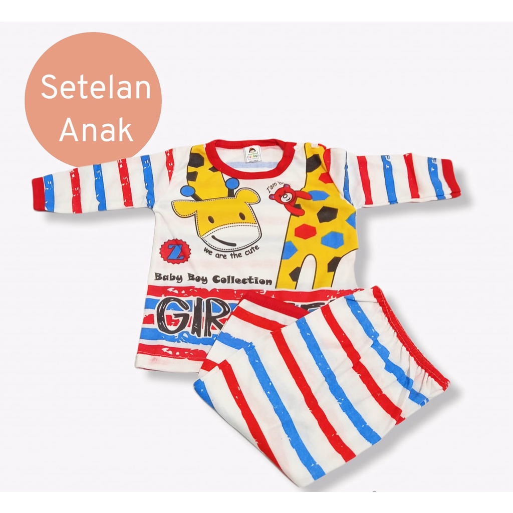 Setelan Pakaian Bayi BAJU ANAK  |Setelan Piyama Anak