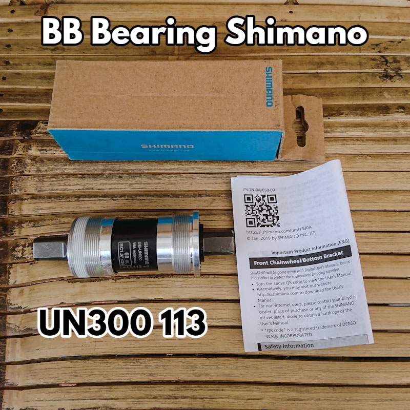 Bottom Bracket BB Kotak Shimano UN300 113 Bearing