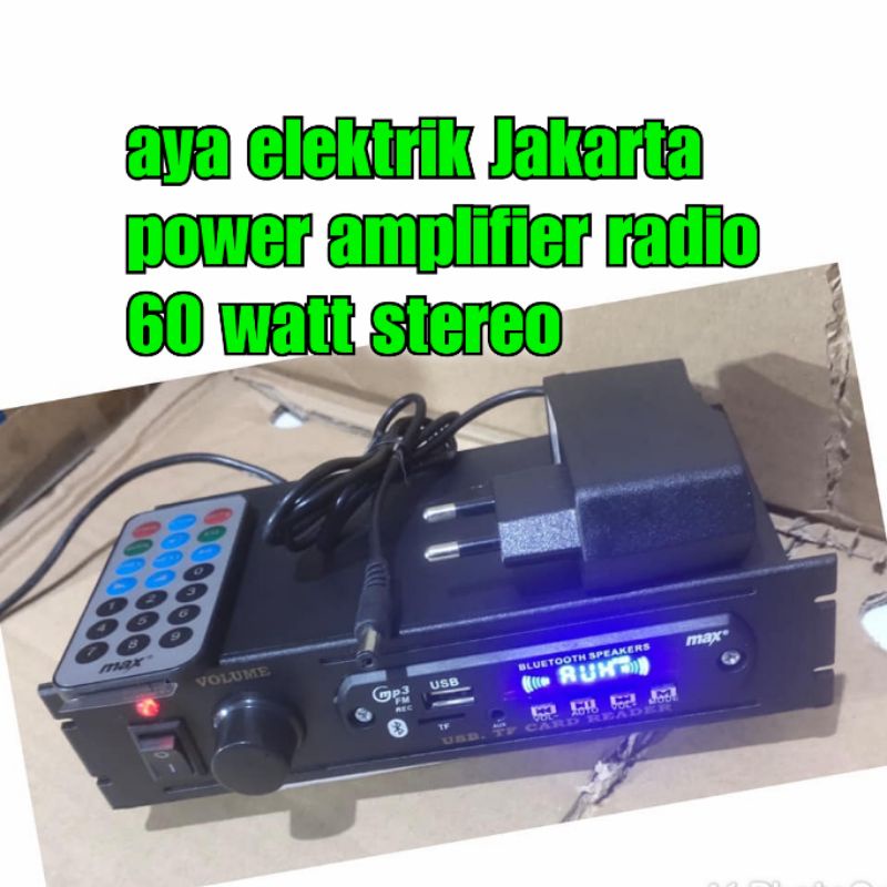 TTBDG Ampli Amplifier Mini Class D Bluetooth 12V / power ampli amplifier bluetooth usb fm radio aux 