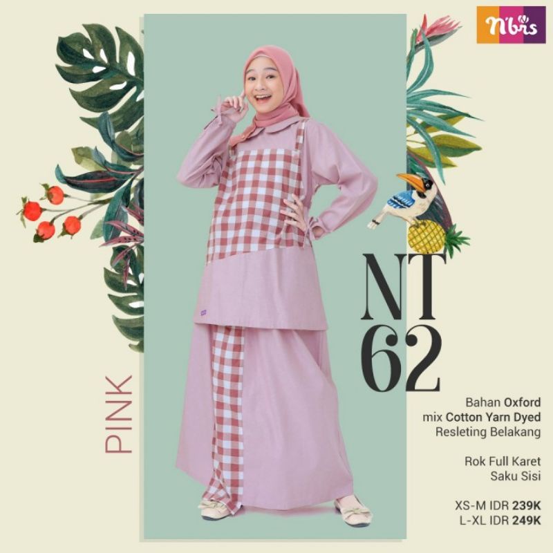 NIBRAS TEEN BEST SELLER NT 062 // NIBRAS NT 062 // SETELAN REMAJA NIBRAS // BAJU REMAJA // FASHION R