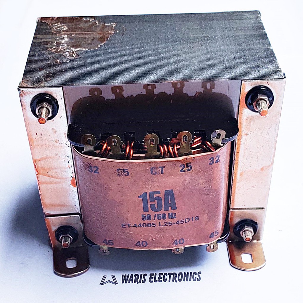 Trafo ERA CT 15A Ampere Murni 45V Travo