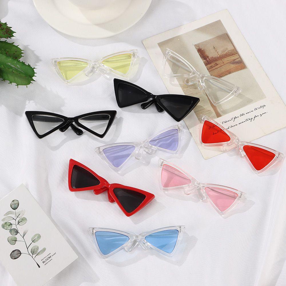 CHOOKYY Kacamata Kucing Aksesoris Hewan Peliharaan Multicolor Photograph Props Kacamata Hitam Anjing