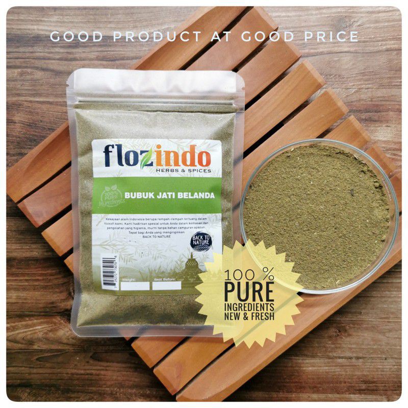 

Bubuk Jati Belanda 250gr