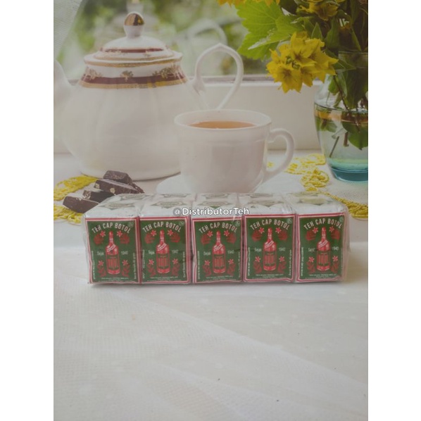 

Teh Seduh Cap Botol Hijau Aroma Melati 40 gr (10 pcs)