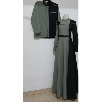 Rahma. Rizqiana Dress sarimbit  Gazlan