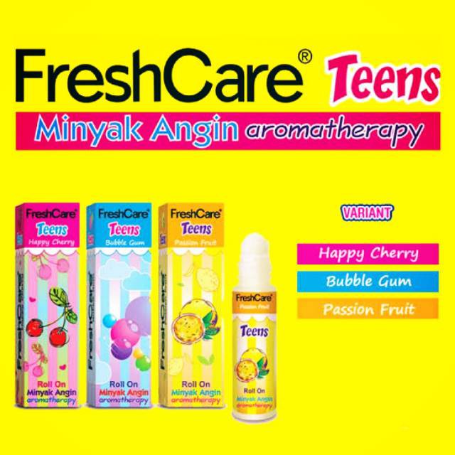 ★ BB ★ Fresh Care Aromatherapy Roll On | Minyak Angin FreshCare | Fresh Care Teens - Minyak Angin - Minyak Aromaterapi