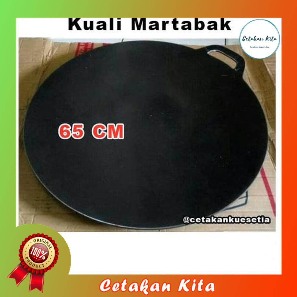 Loyang wajan 65 CM kuali martabak telor plat besi baja tebal