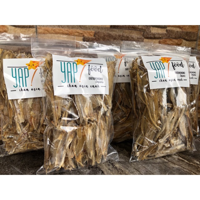 

Ikan Asin Tipis Khas Jepara, Ikan Asin / 200 gram