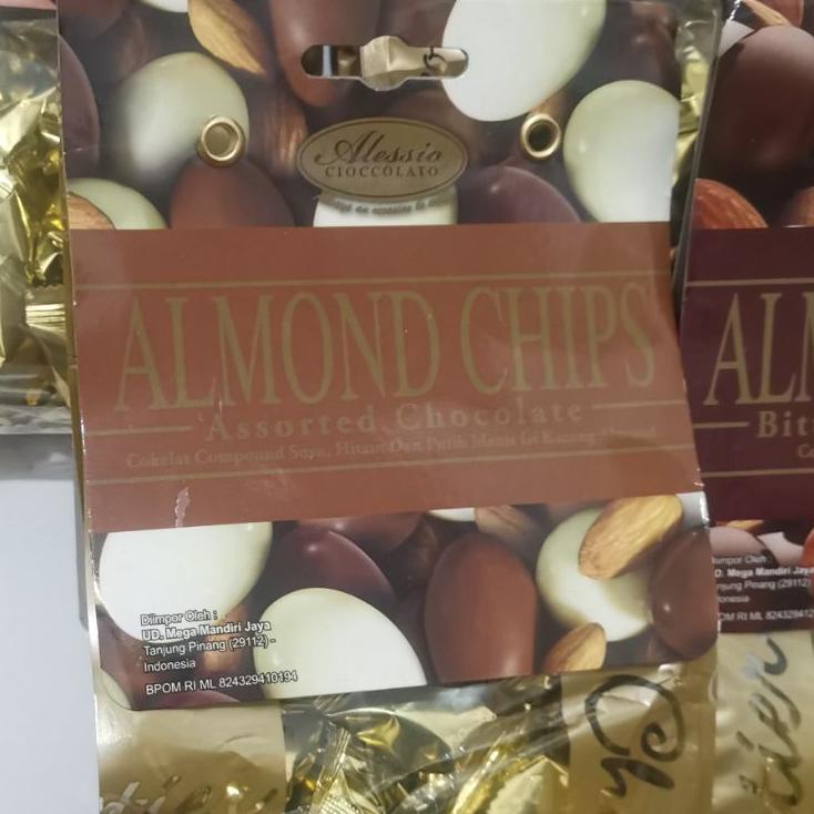 

Seller➱ Alessio 150gr Gusset Almond Tiramisu White Dark Assortment Bittersweet J87 ➱