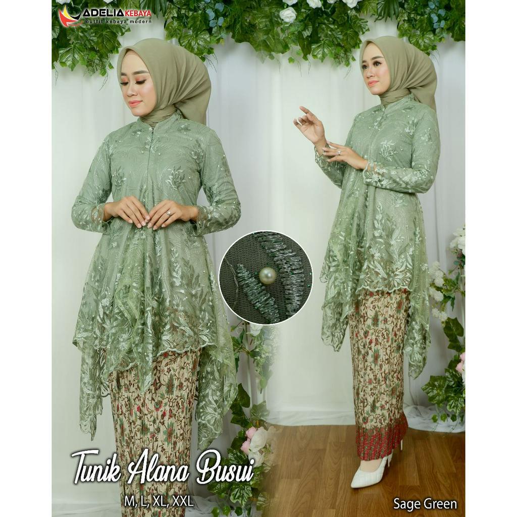 Kebaya Krah shanghai busui Kebaya brukat modern Baju pesta pernikahan modis dan cantik