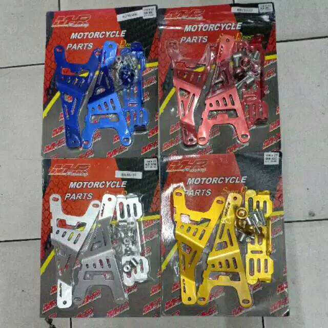 DUDUKAN PLAT DEPAN AEROX/N-MAX/LEXI MHR/NUI BIKES/FAST BIKES