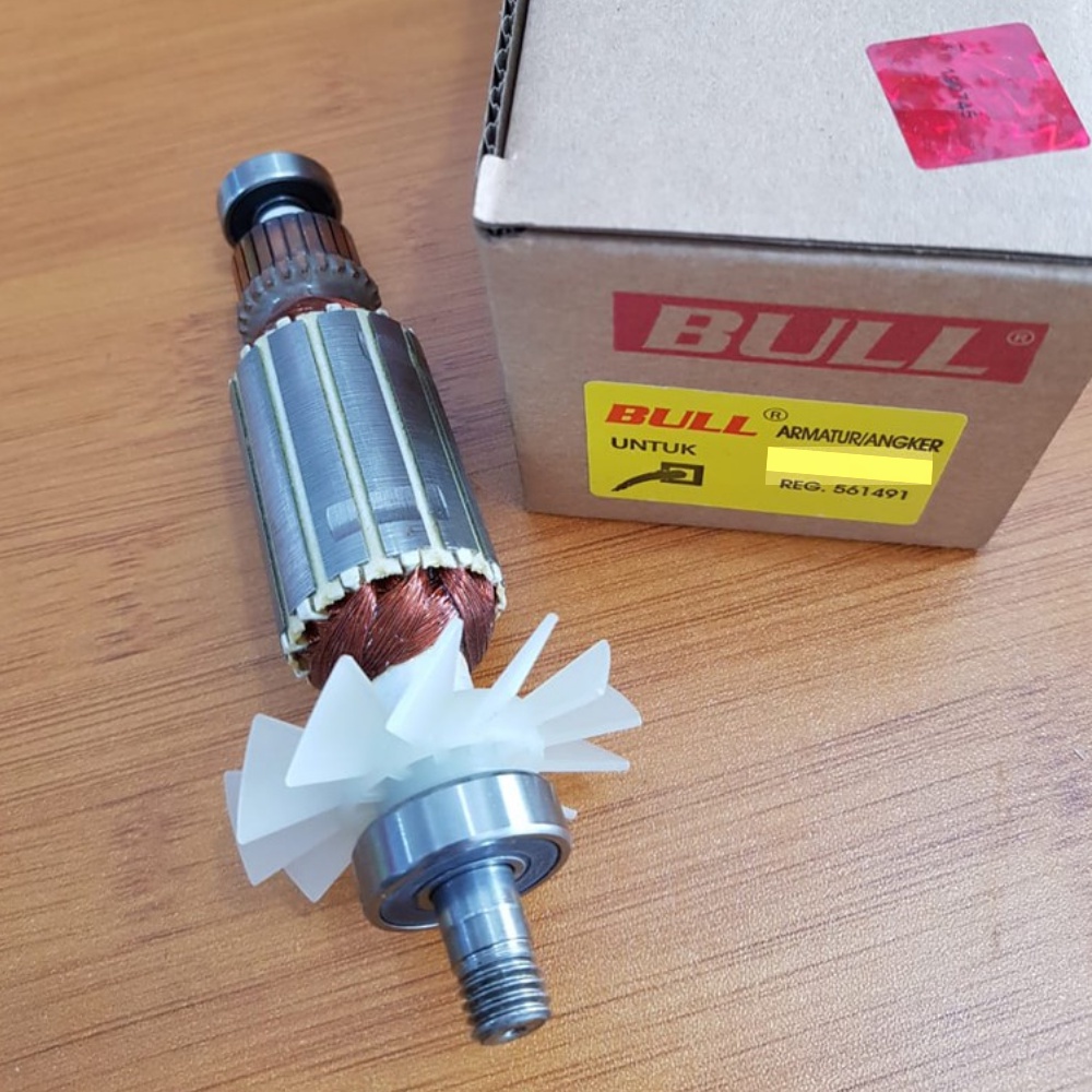 Armature 6412 Merk BULL BOR DRILL MAKITA armatur angker rotor untuk mesin bor besi kayu makita