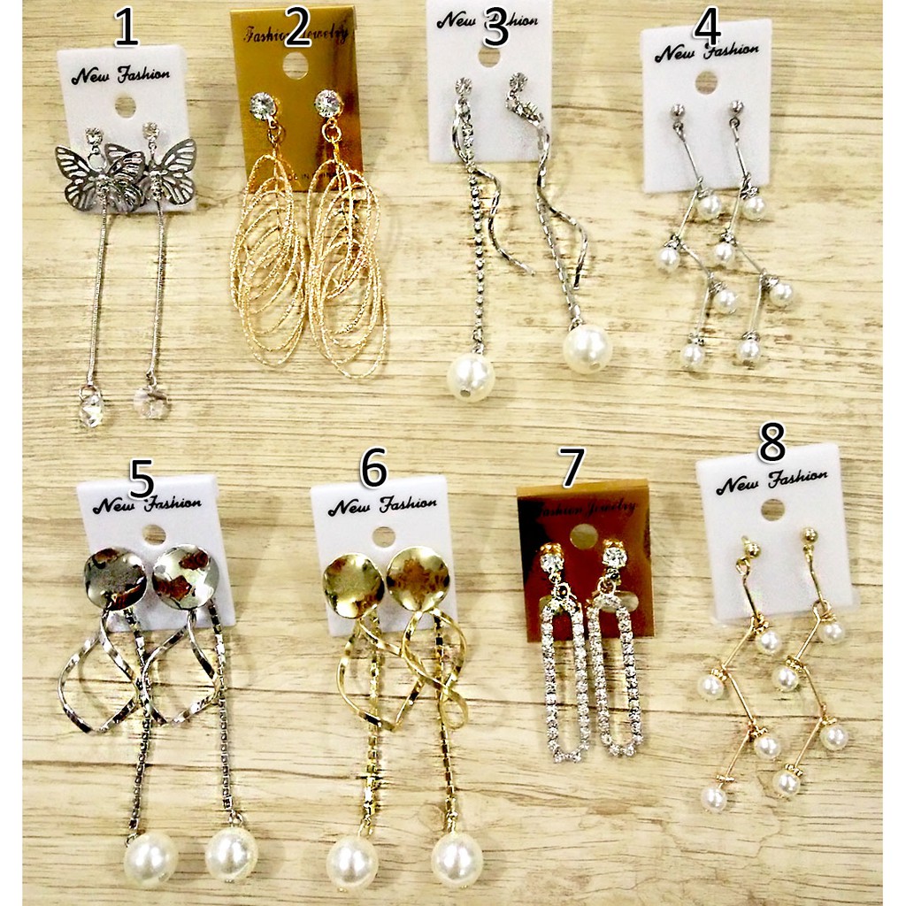 Anting fashion style korea wanita kekinian import aneka varian  307