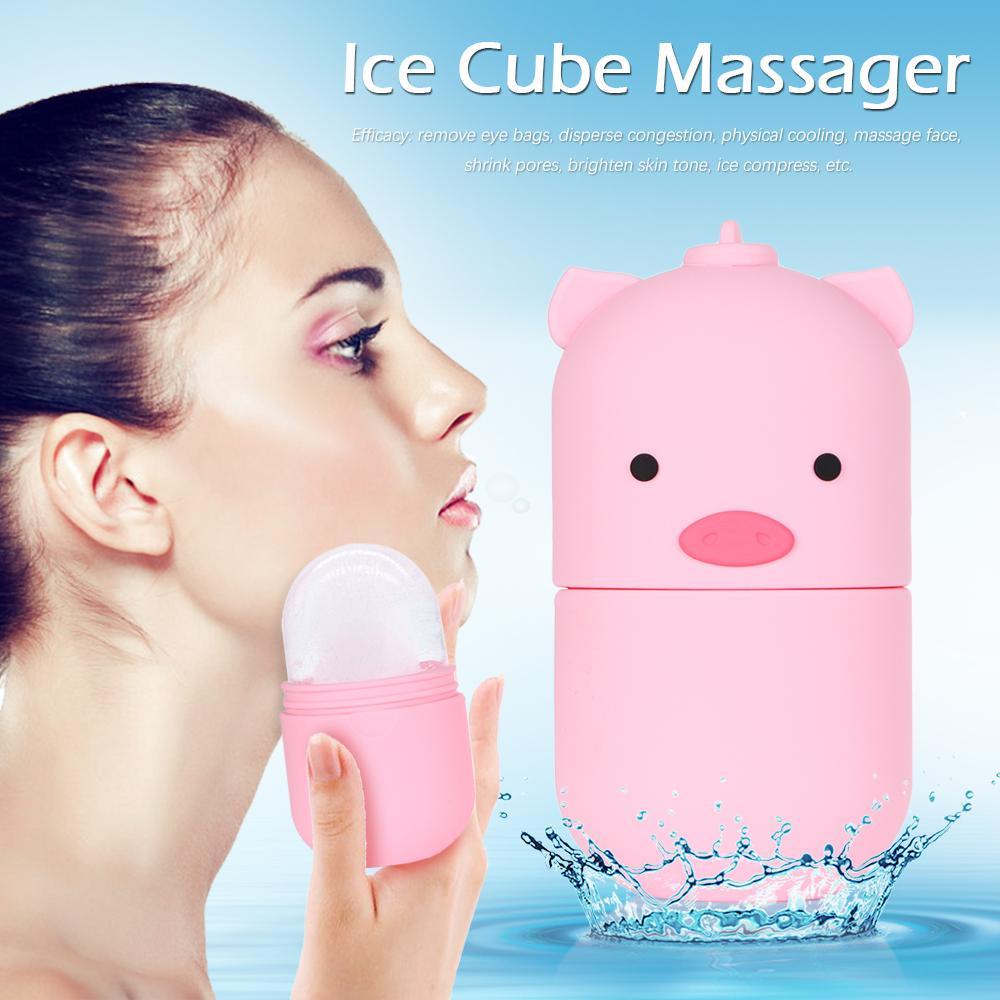 Preva Facial Ice Roller Melumasi Perawatan Kulit Alat Kecantikan Ice Cube Tray Ice Cube Massager