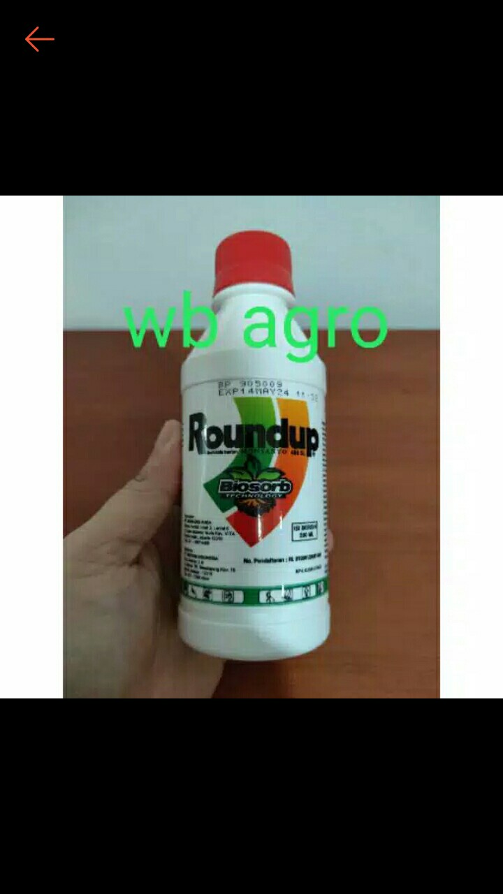 Herbisida Pembasmi Rumput Liar Roundup 200ml