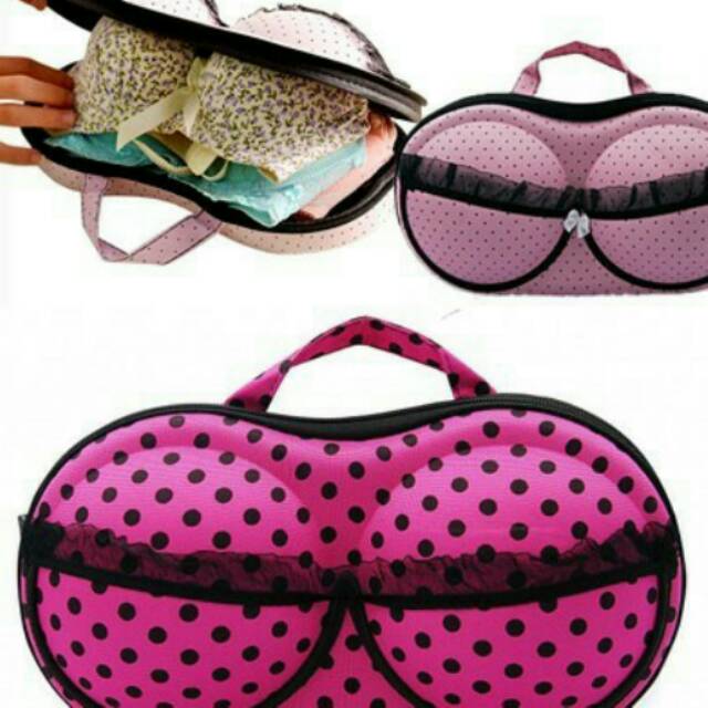 BRA BAG STORAGE UNDERWEAR ORGANIZER TAS TRAVEL BRA PAKAIAN DALAM ok  god  god