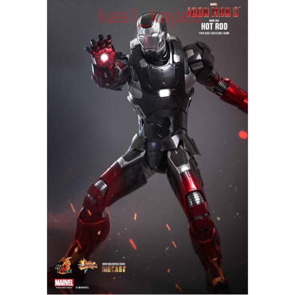 Jual Hot Toys IRON MAN 3 HOT ROD Mark 