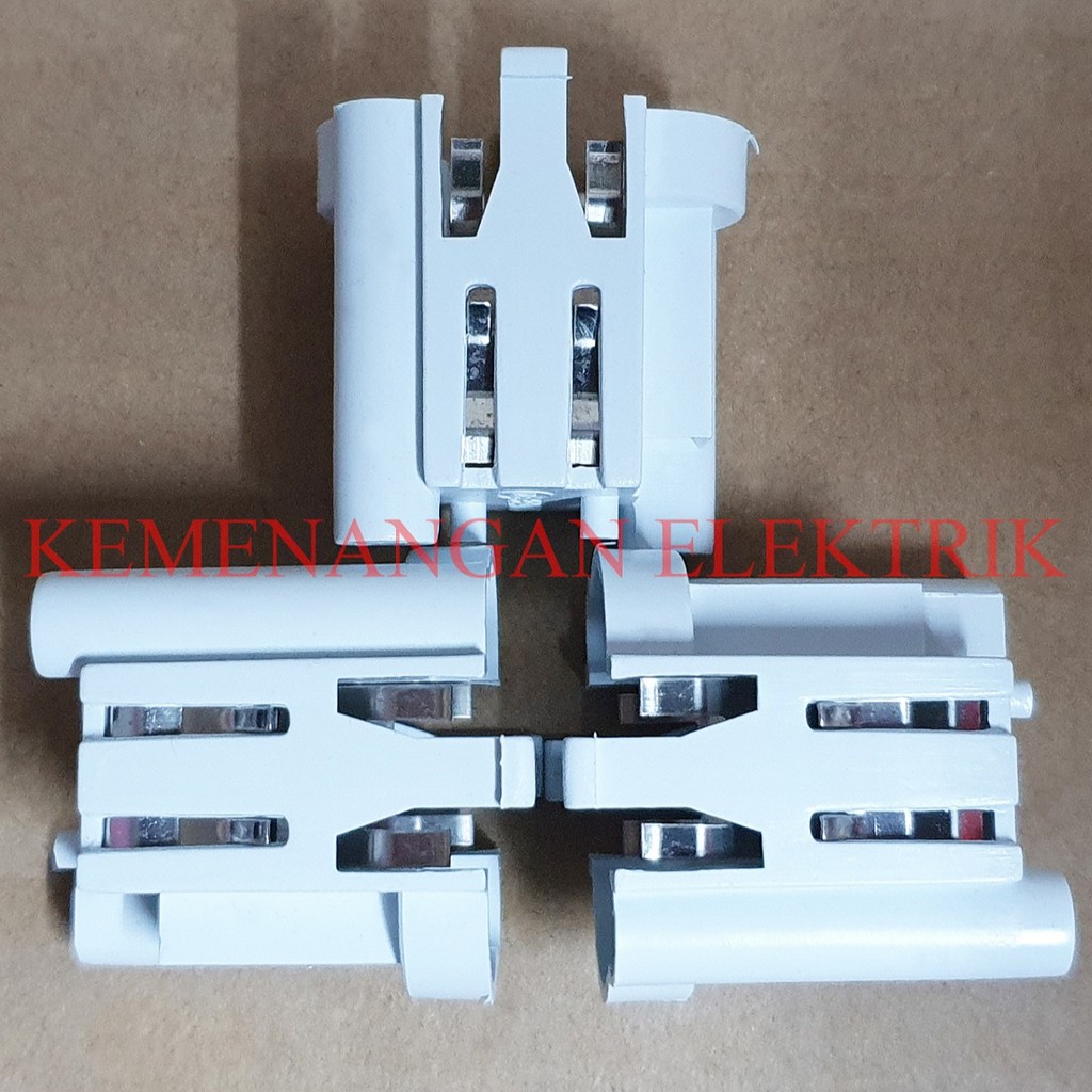 FITTING LAMPU PLS 2 PIN / FITING SOCKET LAMPU PL-S 2P 2PIN