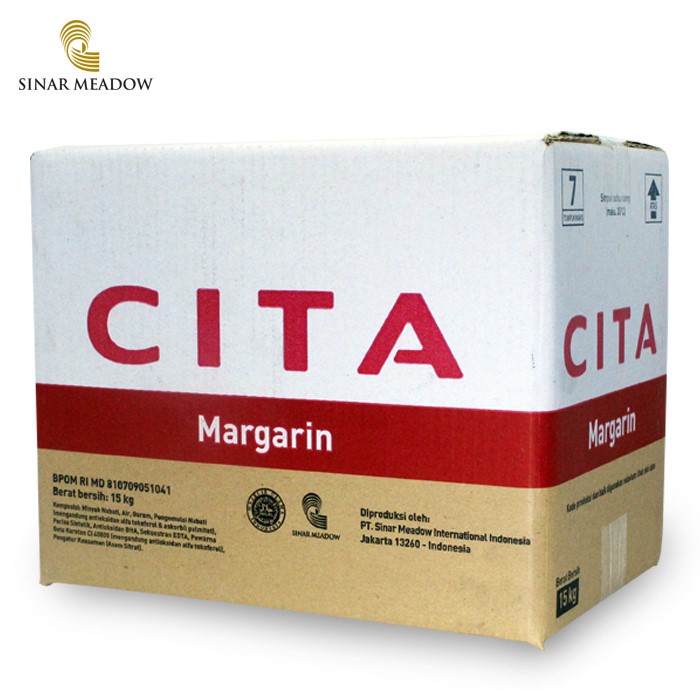 

CITA Margarine Fruity Butter 15 Kg mentega minyak padat halal Miroku