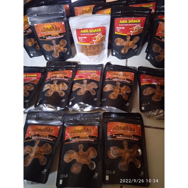 

basreng daun jeruk pedas