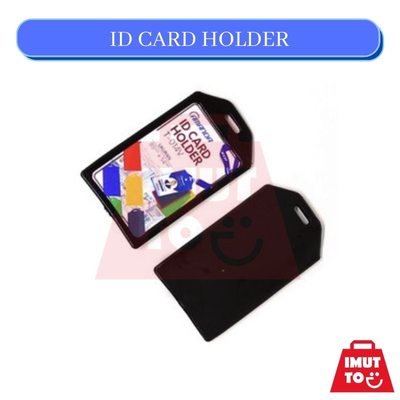 

IMUTTO - ID CARD HOLDER KARET MERK AMANDA KARTU NAME NAMA TAG CO CARD MURAH MERIAH PROMO IDENTITY