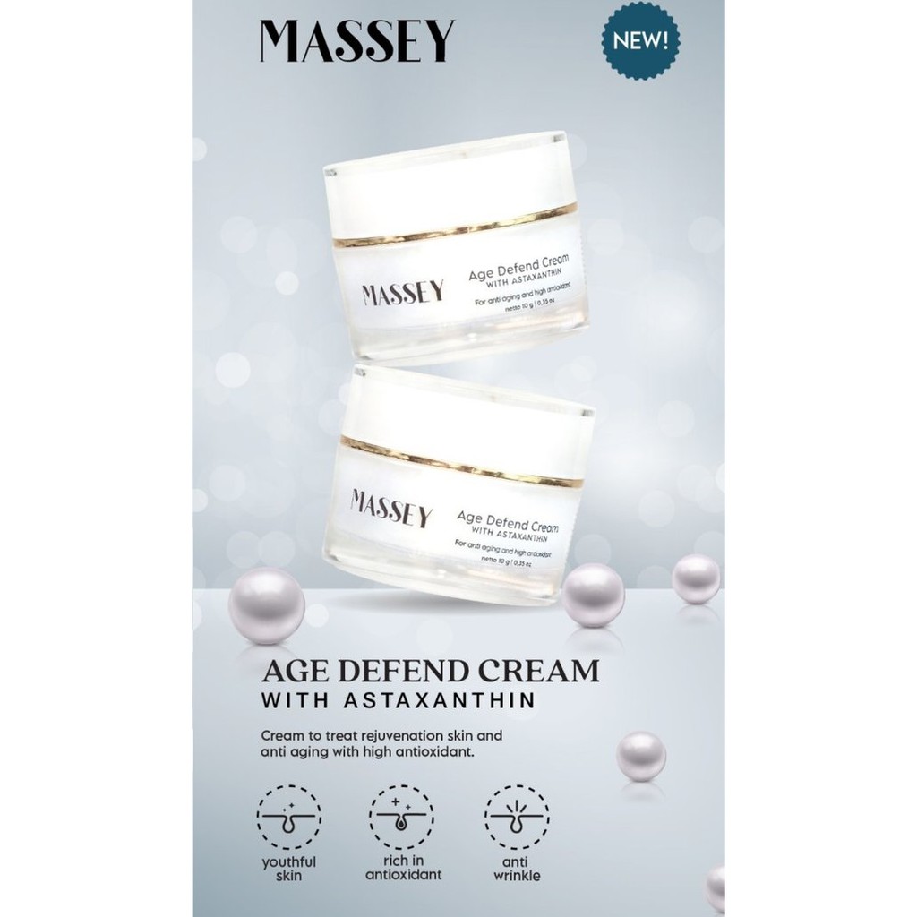 Massey Age Defend Cream With Astaxanthin