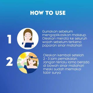 NIVEA Sun Face Protection Serum Spf 50+ Pa +++ - Oil Control, Instant Aura, Vitamin C&amp;E | Biru Pink Oren orange Sunscreen Sun screen