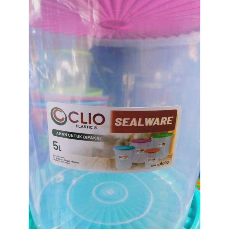 TERMURA!! Toples 5-10-15 Liter Clio / Toples Plastik / Toples Kue