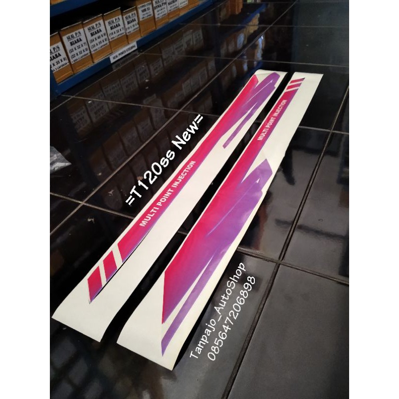 STICKER STRIPING T120SS NEW