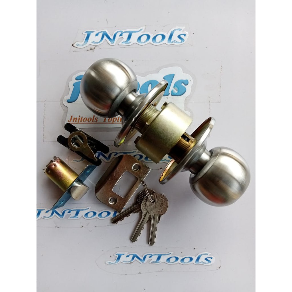 Kunci Bulat Stainless Mx Handle Pintu Kayu Pvc Pegangan Kunci Bulat Stainless Mx Handle Pintu Kayu Pvc Pegangan