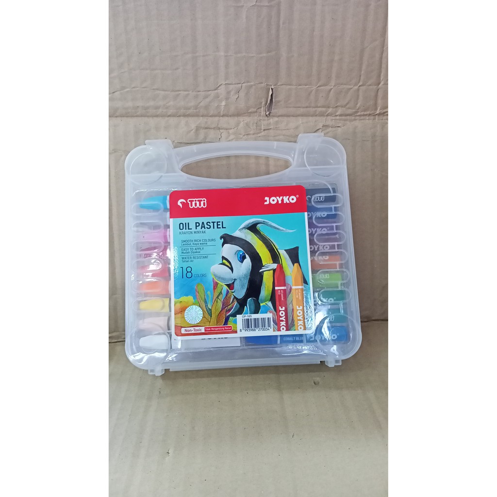 

KRAYON Joyko 18 WARNA PENSIL WARNA PENSIL KRAYON