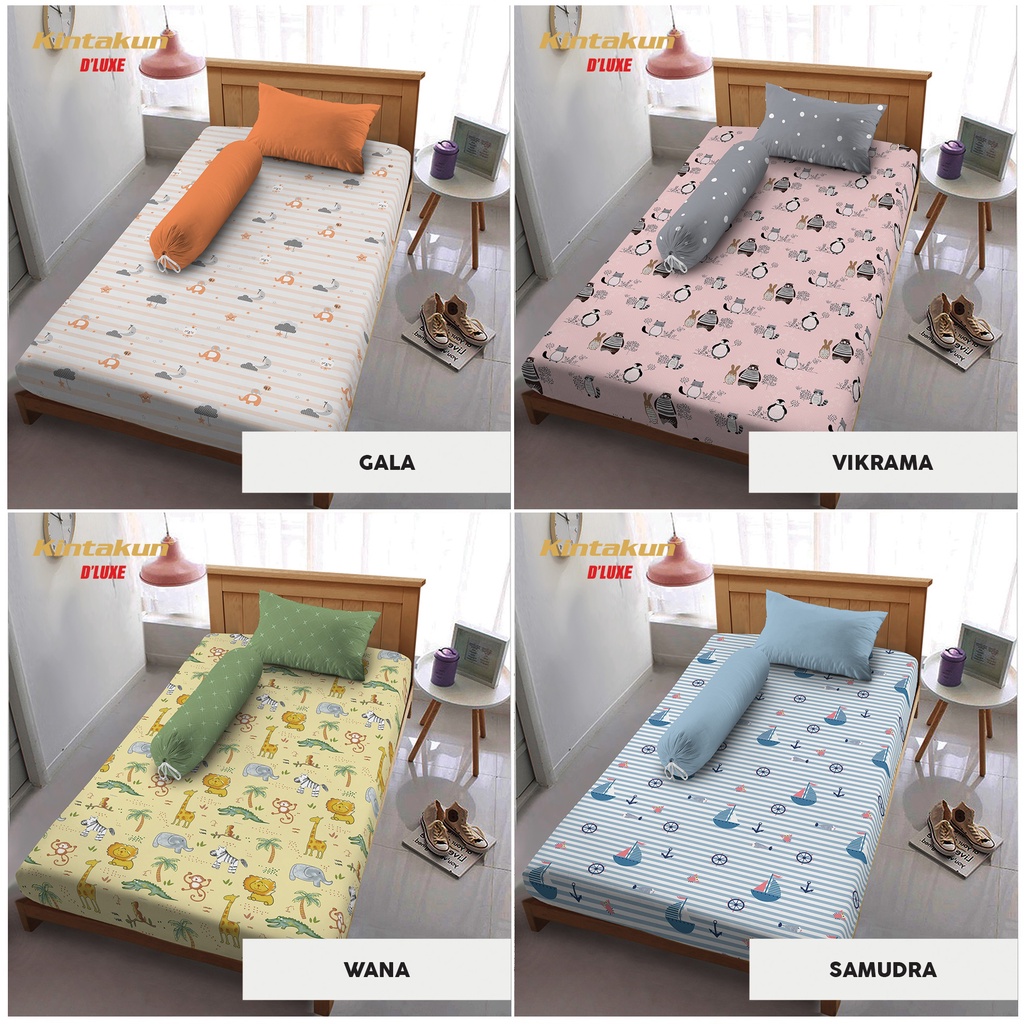 Kintakun Sprei D'Luxe Single Size Nirmana Edition Uk. 120x200
