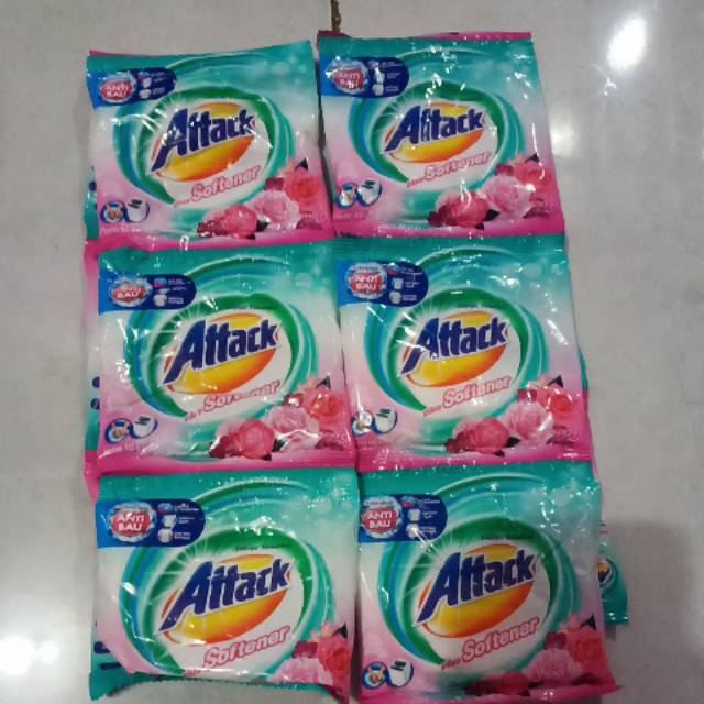 Attack softener 40g isi 6 sacshet