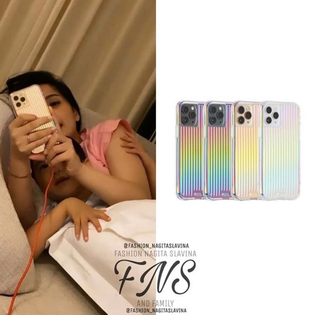 Fluorescent Hologram / Rainbow Iphone Case