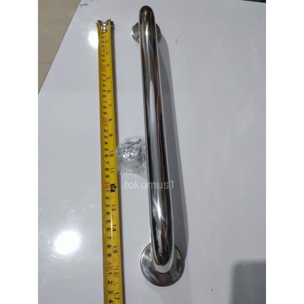 PEGANGAN KAMAR MANDI LANSIA/GRAB BAR/PEGANGAN BATHUB ANTI KARAT STAINLESS STEEL/TOWER RACK-40CM