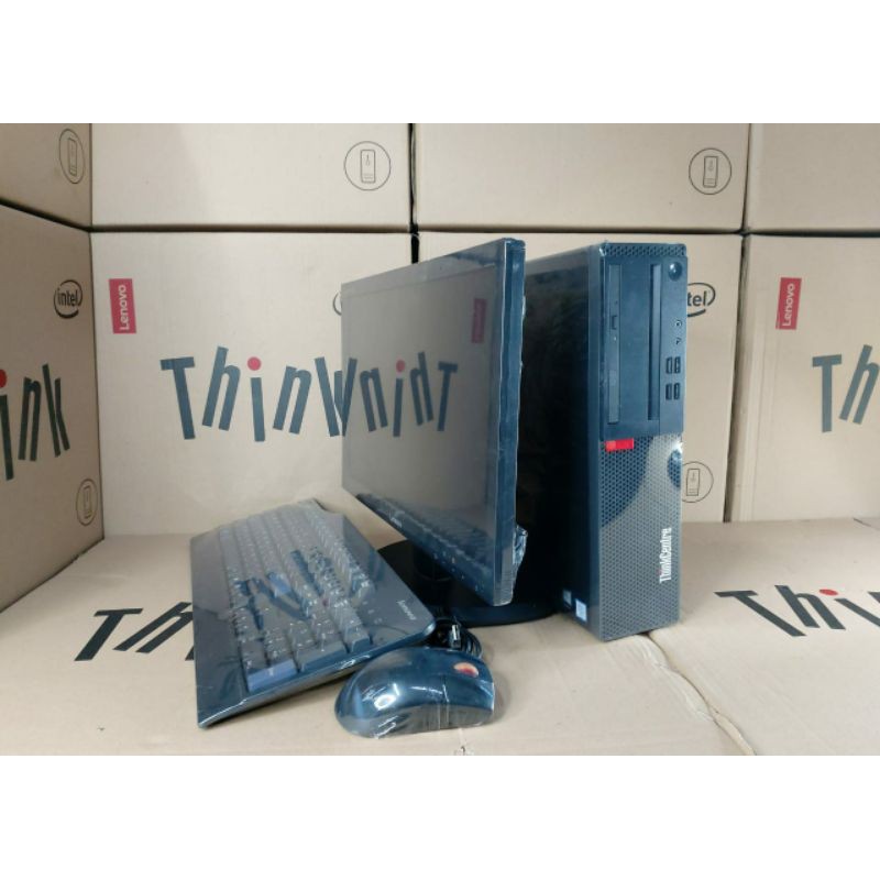 PAKETAN PC LENOVO THINKCENTRE M910s DESKTOP BEKAS BERKUALITAS FULL DUS