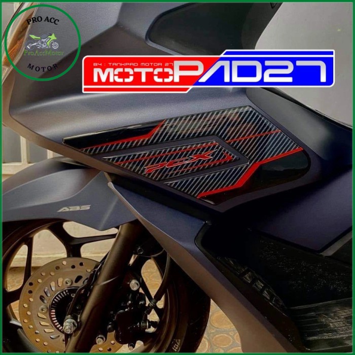 stiker sticker body samping NEW PCX 160 RESIN PREMIO - Hitam