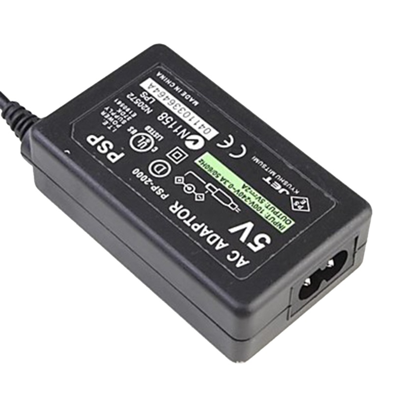 Btsg Charger 5V AC Adapter Kabel Power Charger Dinding Rumah Untuk PSP 1000 2000 3000