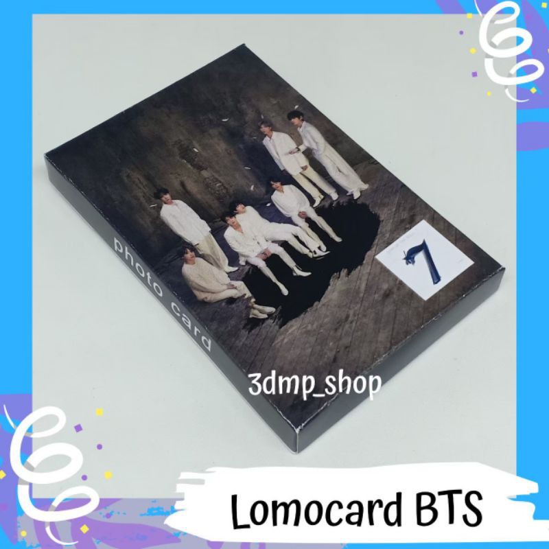 [25 Lembar] Lomocard lomo photo card bts photocard rapmonster taehyung jungkook jimin suga jin jhope