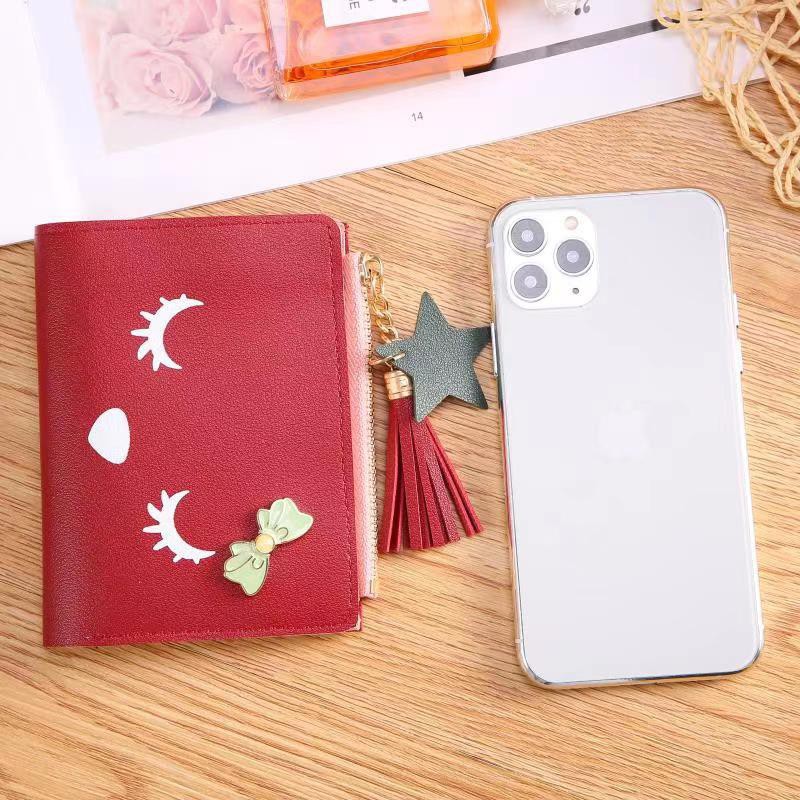 ♥Dompet Lipat Wanita Murah / Lucu / Berkarakter / Dompet Import Murah