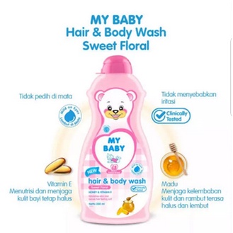 My Baby Hair and Body Wash/ Bath Telon Plus / Milk Bath Sweet Floral