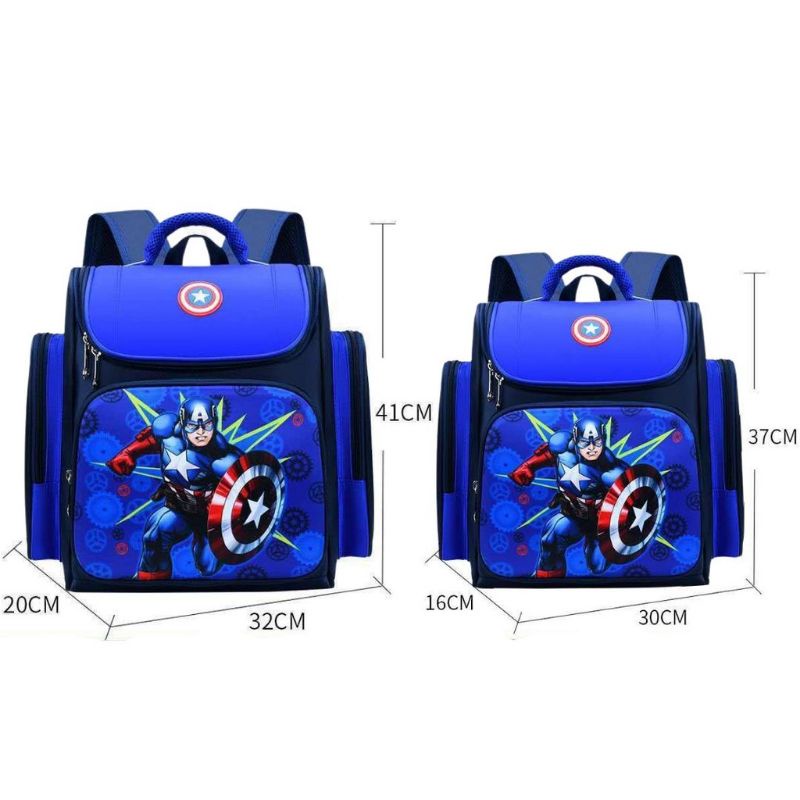 TAS ANAK SUPERHERO IMPORT ASLI/TAS IMPORT HERO SPIDERMAN CAPTAIN SAKU SAMPING/TAS ANAK SEKOLAH TK SD SPIDERMAN CAPTAIN/TAS ANAK SPIDERMAN/TAS ANAK COWOK/TAS ANAK LAKI LAKI/TAS SEKOLAH MODEL TERBARU KEKINIAN/TAS SEKOLAH SD SMP/TAS SMP/TAS