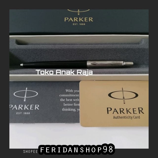 

BT147 PEN PARKER JOTTER BEST BLACK BALLPOINT BY FERIDANSHOP98