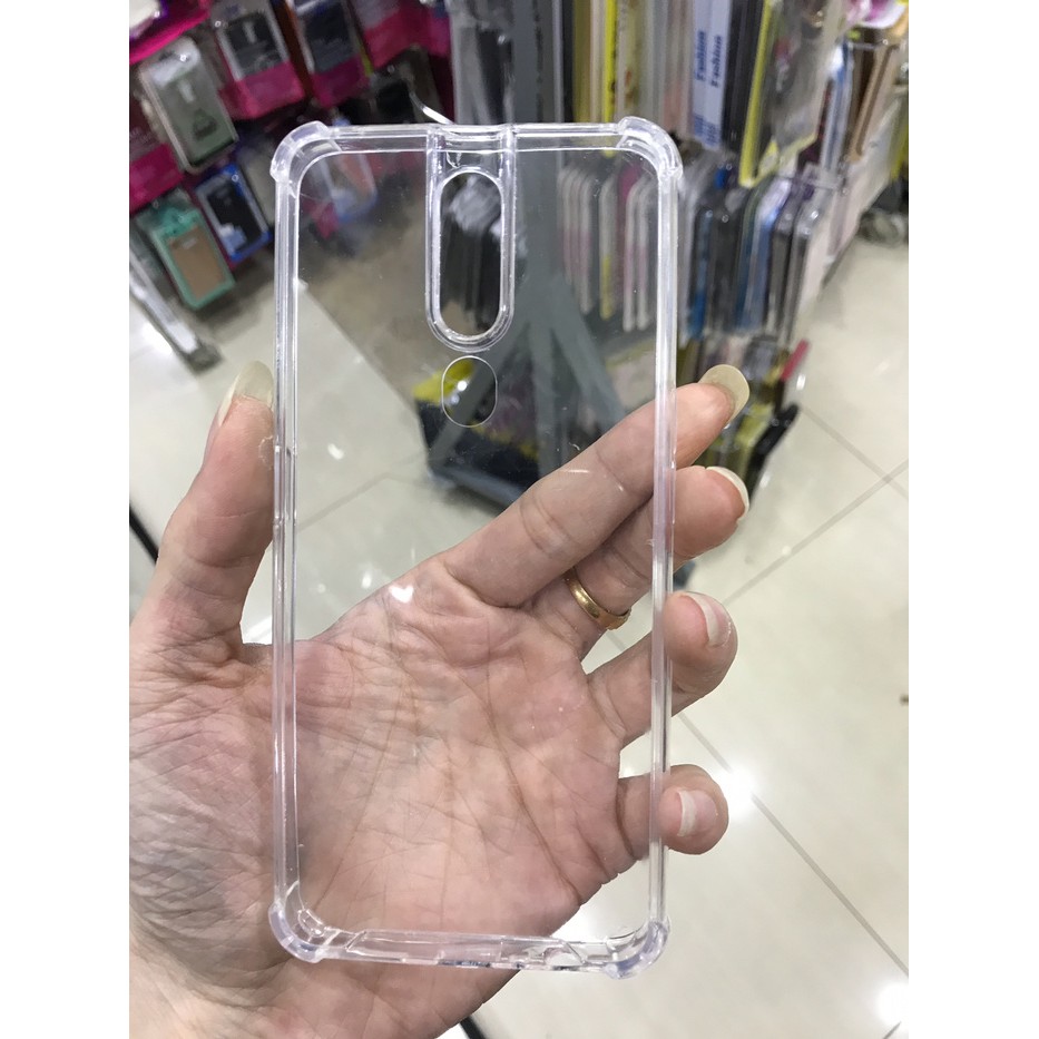 Anti crack acrylic tebal case bening oppo f11 pro