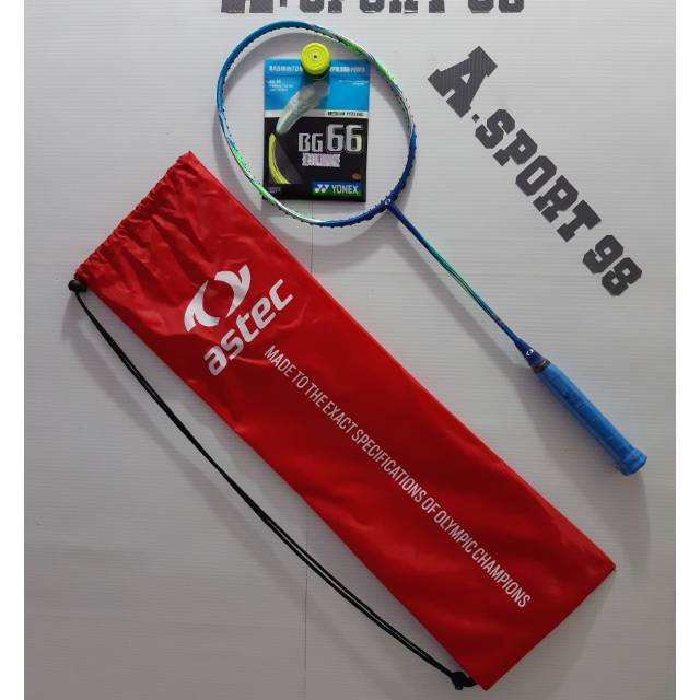 RAKET BADMINTON ORIGINAL ASTEC HURRICANE 600