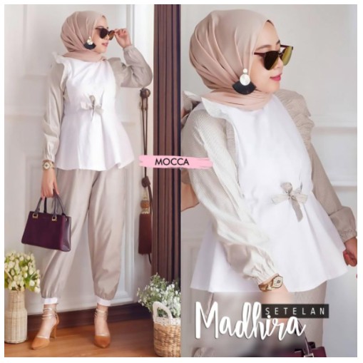 ORI SET WANITA LENGKAP ROYAL PRINCESS KUALITAS PREMIUM/PAKET OOTD HIJAB/SETELAN WANITA KEKINIAN