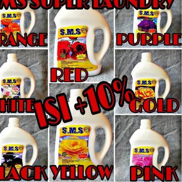 ™xvf-643 SMS Super laundry 100% original/pelicin dan pewangi setrika husus JNT ™