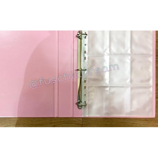 

PROMO 11.11 (yix-655) [READY] Binder & Sleeve Ukuran A4 3 Ring untuk Photocard Polaroid Postcard KPO